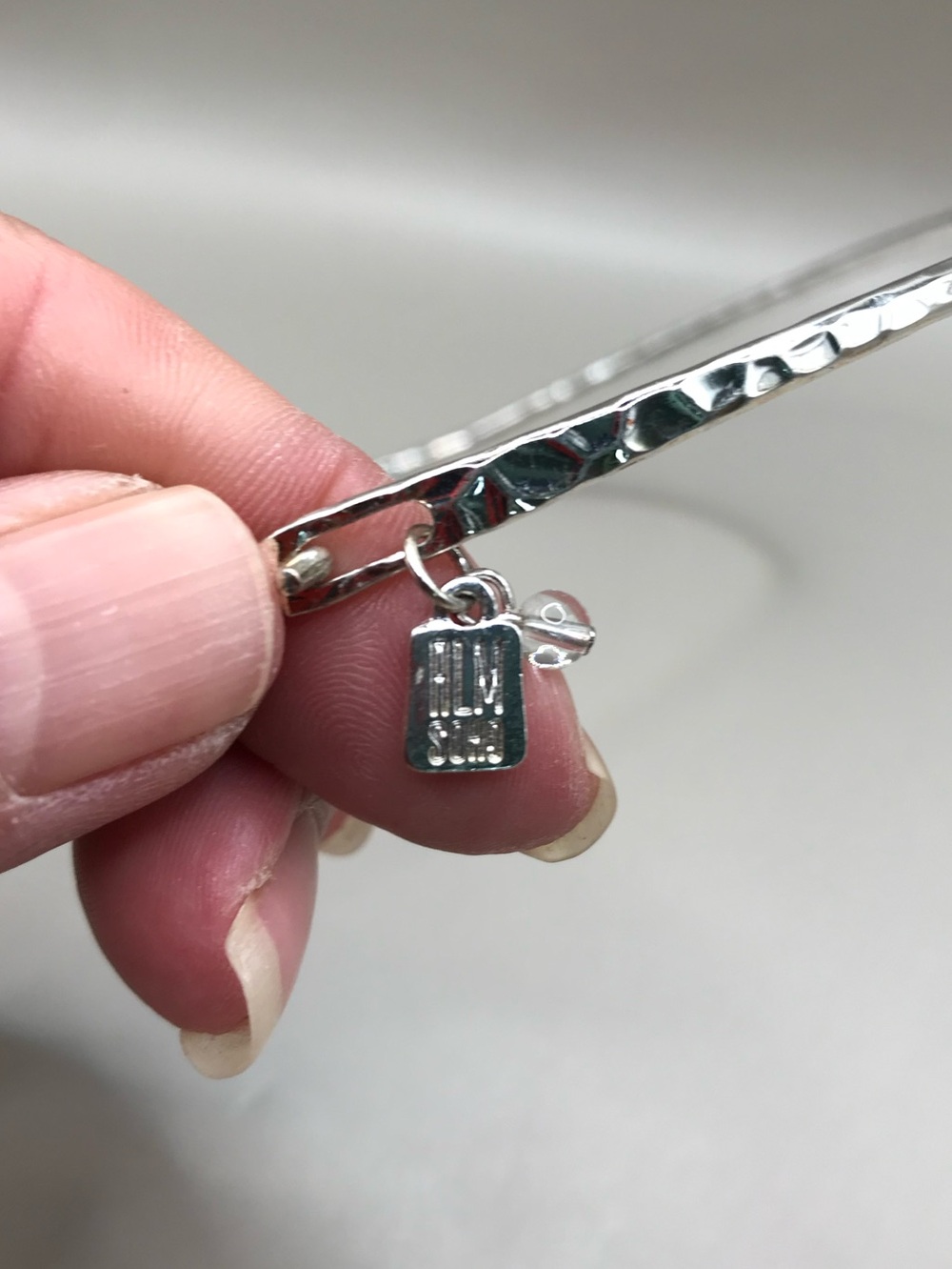 RLM “Robert Lee Morris” Silver-Tone Torque Paired with Anchor Pendant - Picture 5 of 6